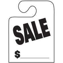 Hook Stock Mirror Hang Tags (White #282 SA)