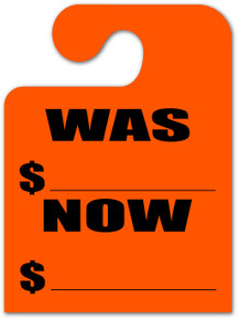 Hook Stock Mirror Hang Tags (Red #282 WN)