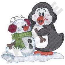 Penguin Building A Snow Penguin (CH2246)