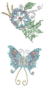 Ovrs2992 - Flower & Butterfly Set