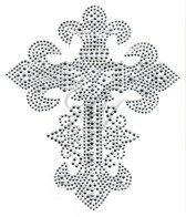 Ovrs2500 - Fleur-de-lis Cross