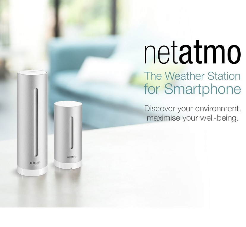 google home netatmo weather