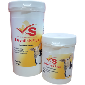Moulting supplement for small pets.