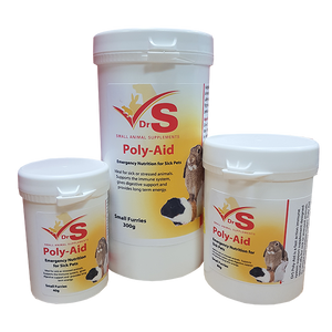 DrS Poly Aid sick animal supplement.