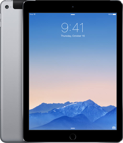 iPad Air 2 WiFi + Cellular Unlocked 4G LTE A1567