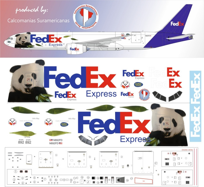 Fedex Panda Express 777 Fedex Panda Express 777