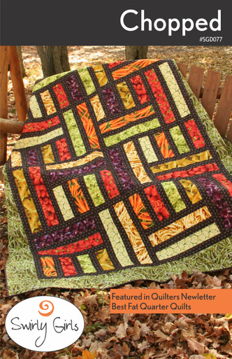 SGD077 Chopped Quilt Pattern Front Cover