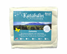 Katahdin Autumn Queen Size Cotton Batting