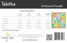 SGD084pdf Tabitha Quilt Pattern - PDF