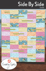 SGD085 Side By Side Quilt Pattern Front Cover - new 2024