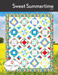 SGD042 Sweet Summertime BOM Quilt Pattern with Embroidery