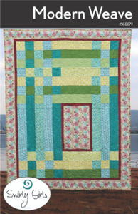 SGD079 Modern Weave quilt pattern