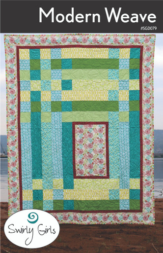 SGD079 Modern Weave quilt pattern