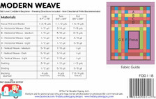 FQG118 Modern Weave Pattern