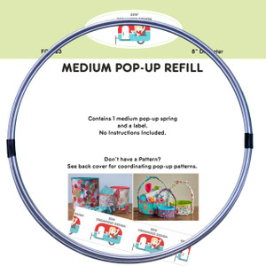 Fat Quarter Pop Up Pattern with Hardware | Sew Organized