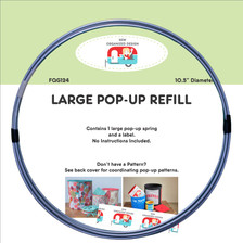 FQG124 Large Pop Up Spring front view of retail packaging 