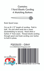 FQGSL03 Spool Loops - Gray