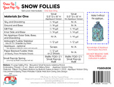 FQGDU208 Snow Follies Pop Up Kit