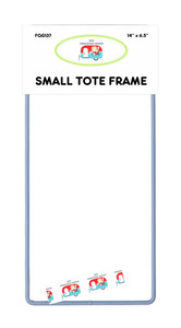 FQG137 Small Tote Frame - Use with FQG141 Wire-Framed Totes