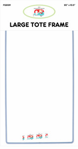 FQG139 Large  Tote Frame - use with FQG141 Wire-Framed Tote Pattern