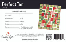 Perfect Ten Quilt Pattern