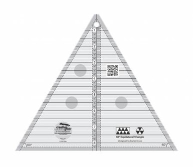 CGRT60 60 degree triangle ruler