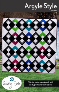 SGD057 Argyle Style Quilt Pattern