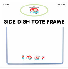 FQG147 Side Dish Tote Frame for Wire Framed Potluck Totes Pattern