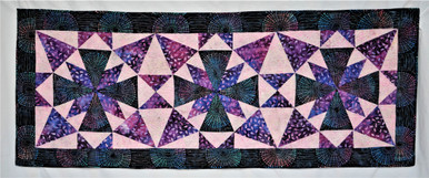 Zenith Table Runner Kit in Blue, Purple and Pink