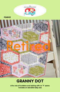Formerly FQG101 Granny Dot by Fat Quarter Gypsy - Retired April 2022