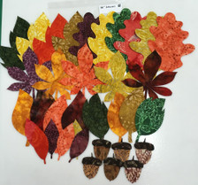 Lacy Leaf 36" Table  Runner Kit #2 - Actual Leaves in kit.