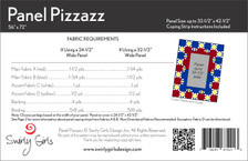 SGD060 Panel Pizzazz Quilt Pattern