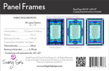 SGD062 Panel Frames Quilt Pattern
