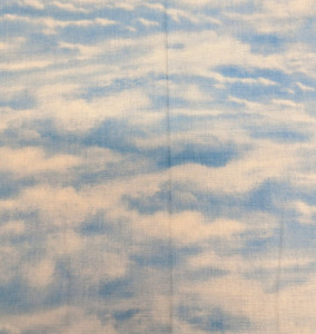 1 yard cut of Sky Blue Fabric