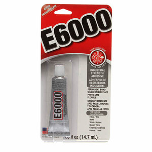 E6000 Industrial Adhesive - 0.5 fl oz