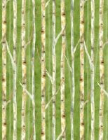 Deer Meadow Birch - Green by Wilmington Prints