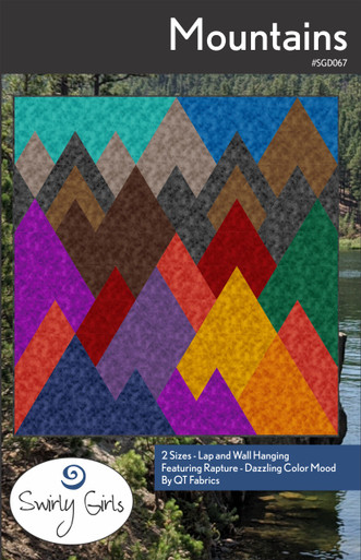 SGD067 Mountains Quilt and Wall Hanging Pattern