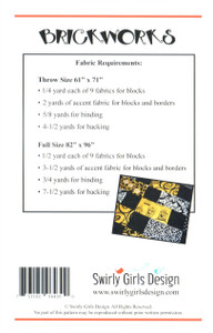 Brickworks Quilt Pattern