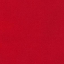 Solid Kona red 100% cotton fabric.  Color is Tomato #7 by Robert Kaufmann.
