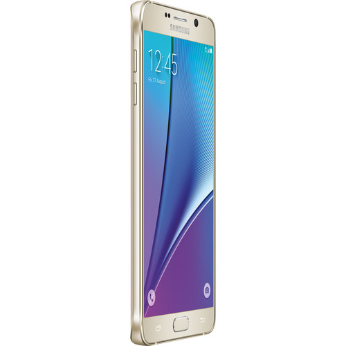 Samsung Galaxy Note 5 64GB Gold Platinum- ATT GSM Unlocked Refurbished