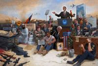 Obamanation 16 X 24 LE Signed & Numbered - Giclee Canvas