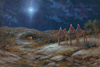 Star of Bethlehem 16x24 LE Signed & Numbered - Giclee Canvas