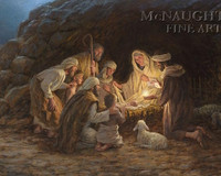 The Nativity 11x14 OE - Litho Print