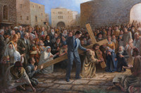 Via Dolorosa 20x30 LE Signed & Numbered - Giclee Canvas
