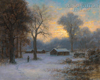 Winter Quarters 20 x 24 LE Signed & Numbered - Giclee Canvas