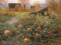 Harvest Memory 12 x 18 OE Signed by Artist - Giclee Canvas