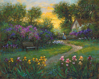 Garden Memory 24x30 LE Signed & Numbered - Giclee Canvas