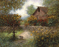 Mary's Garden 24x30 LE Signed & Numbered - Giclee Canvas
