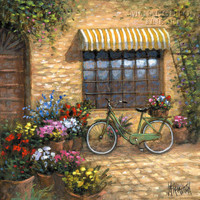 Flower Peddler 16x16 LE Signed & Numbered - Giclee Canvas