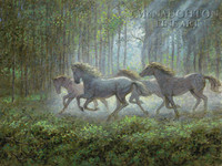 Runaways 16x24 LE Signed & Numbered - Giclee Canvas